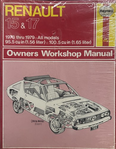 Haynes Owner’s Workshop Manual Haynes Renault 15 & 17 1973-1979