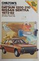 Chilton's Repair & Tune-Up Guide Datsun 1200, 210, Nissan Sentra 1973-1982