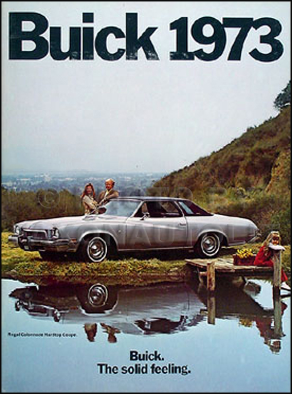 1973 Buick Original Sales Catalog 73 Riviera, Electra, LeSabre