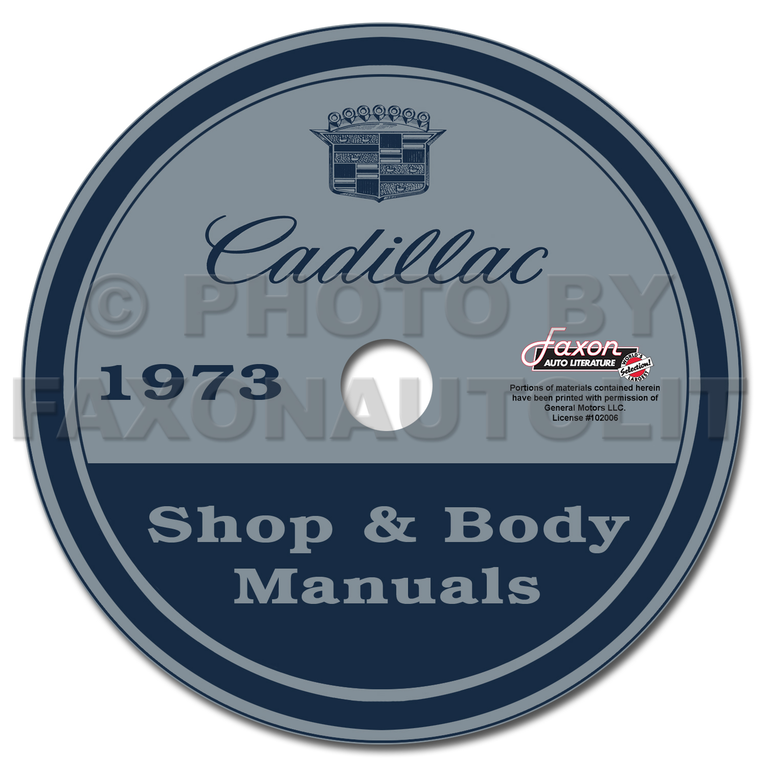 1973 Cadillac Shop Manual & Body Manual on CD-ROM