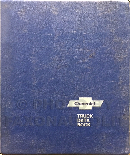 1973 Chevrolet Truck Data Book Dealer Album Original Light, Medium, and Heavy Trucks