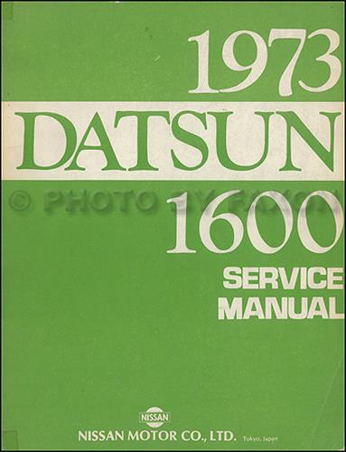 1978 Datsun 510 Repair Manual Original