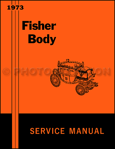 1973 Pontiac Body Repair Shop Manual Reprint