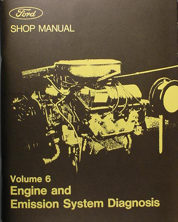 1973 Ford/Lincoln/Mercury Engine Emission System Diagnosis Repair Shop Manual