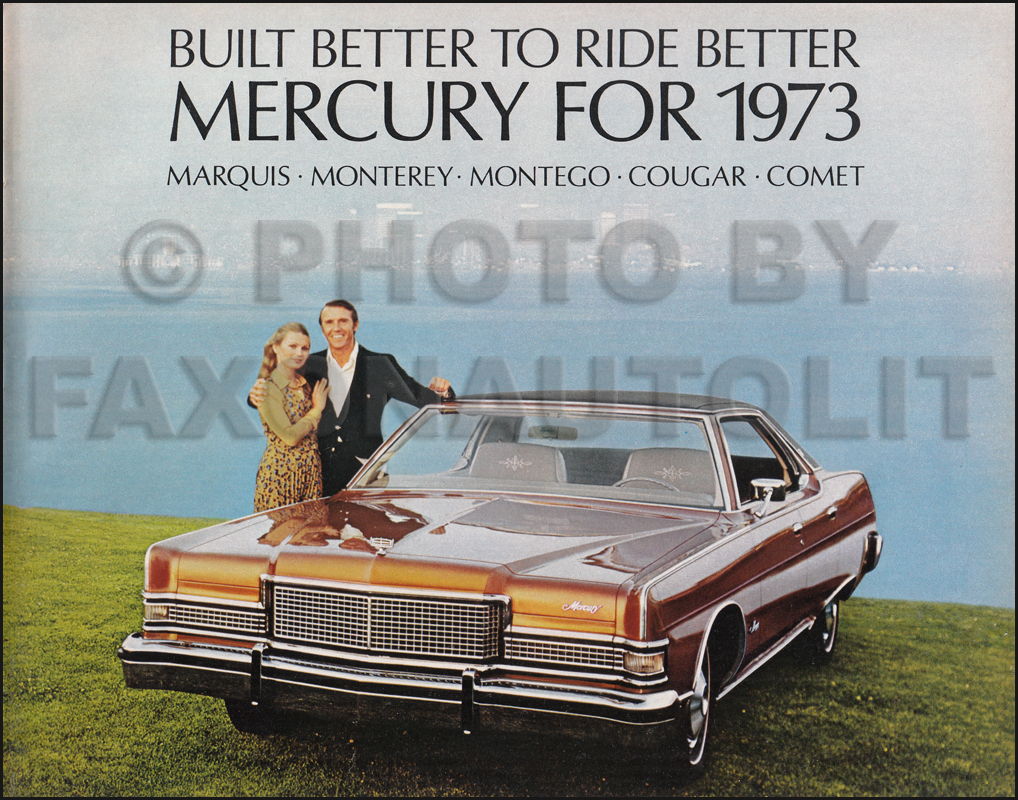 1973 Mercury Sales Catalog Original -- All Models