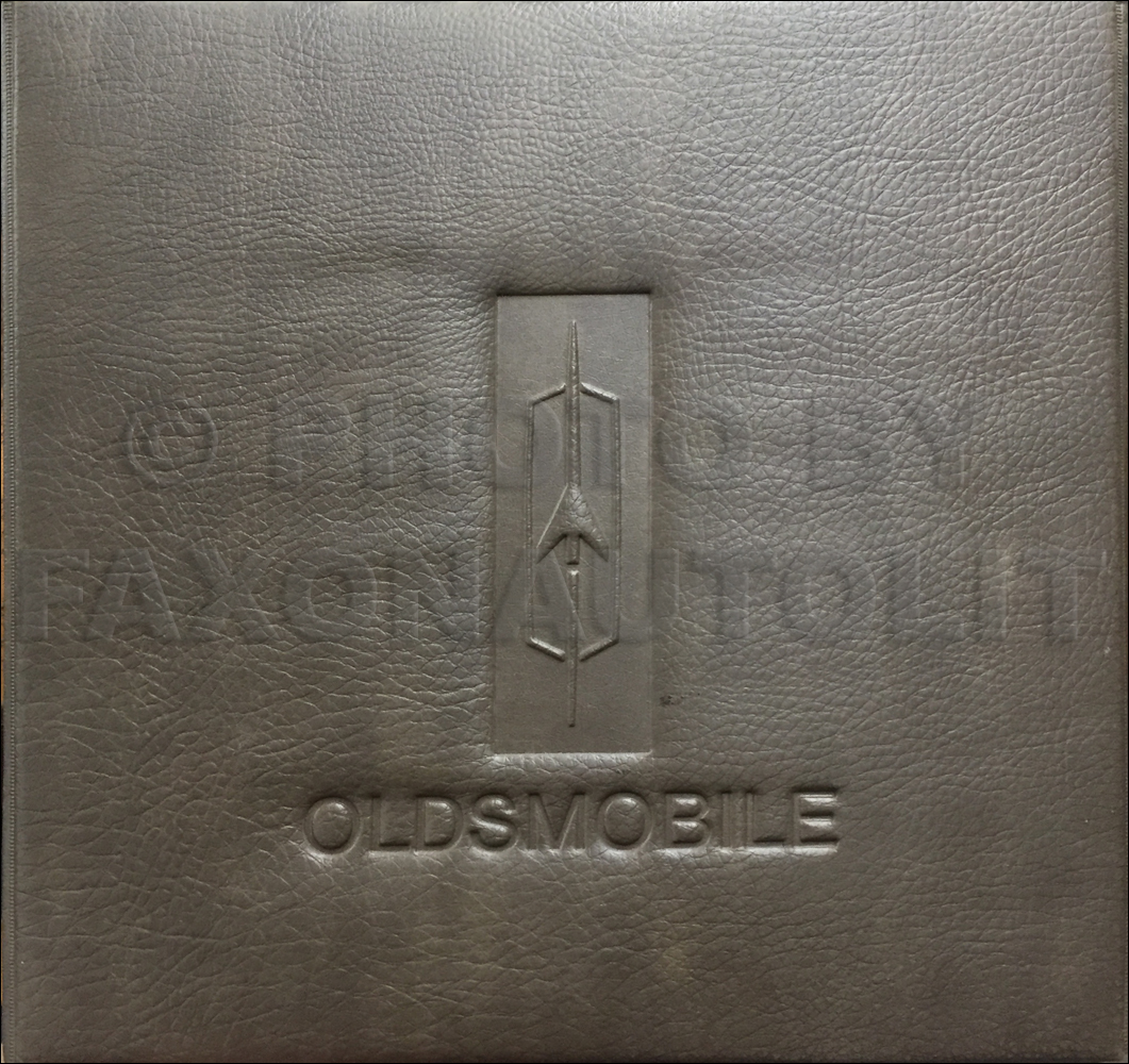 1973 Oldsmobile Color & Upholstery Dealer Album Original