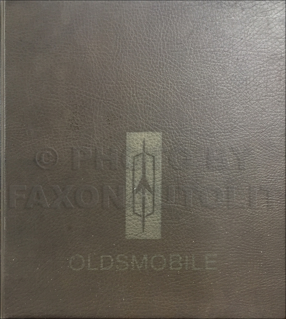 1973 Oldsmobile Data Book Original