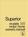 1973 Superior Motorhome 2200 and 2500 Owner's Manual Reprint 