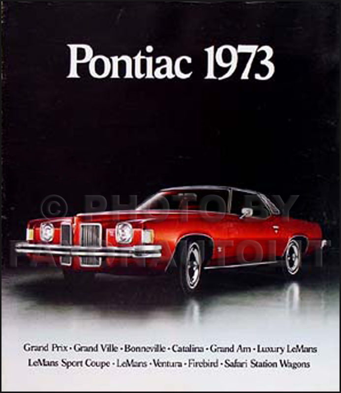 1973 Pontiac Original Sales Brochure