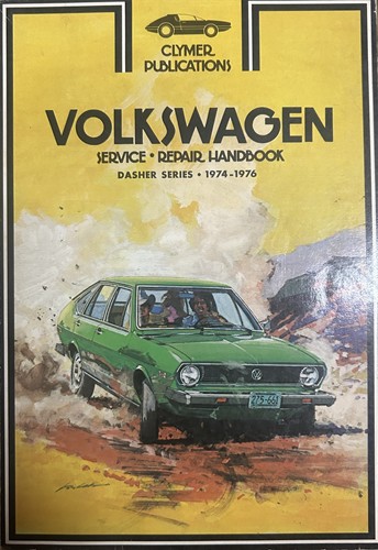Volkswagen Dasher Clymer service-repair handbook 1974-1976