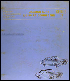 1974-1976 Jaguar XJ12 and Daimler Double Six Repair Manual Original