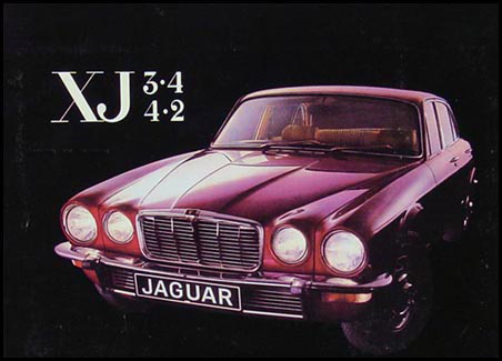 1974-1979 Jaguar XJ6 4 door Owner's Manual Reprint Right Hand Drive