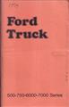 1974 Ford Medium Duty Truck Owner's Manual Original 500-750