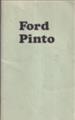 1974 Ford Pinto Owner's Manual Original