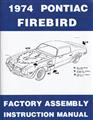 1974 Pontiac Firebird and Trans Am Bound Assembly Manual Reprint