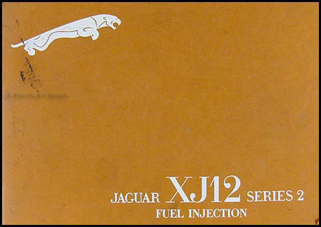 1975-1976 Jaguar XJ12 Owner's Manual Original