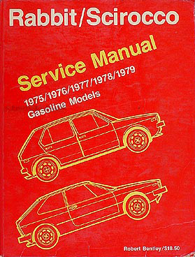 1975-1979 VW Rabbit & Scirocco Shop Manual 