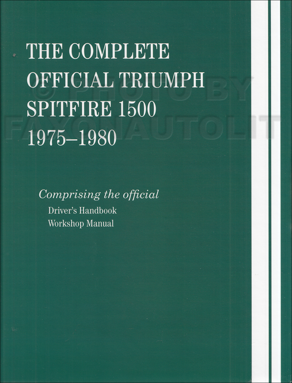 1975-1980 Triumph Spitfire 1500 Repair Manual Reprint