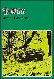 1975-1980 MGB (UK) Owner's Manual Reprint