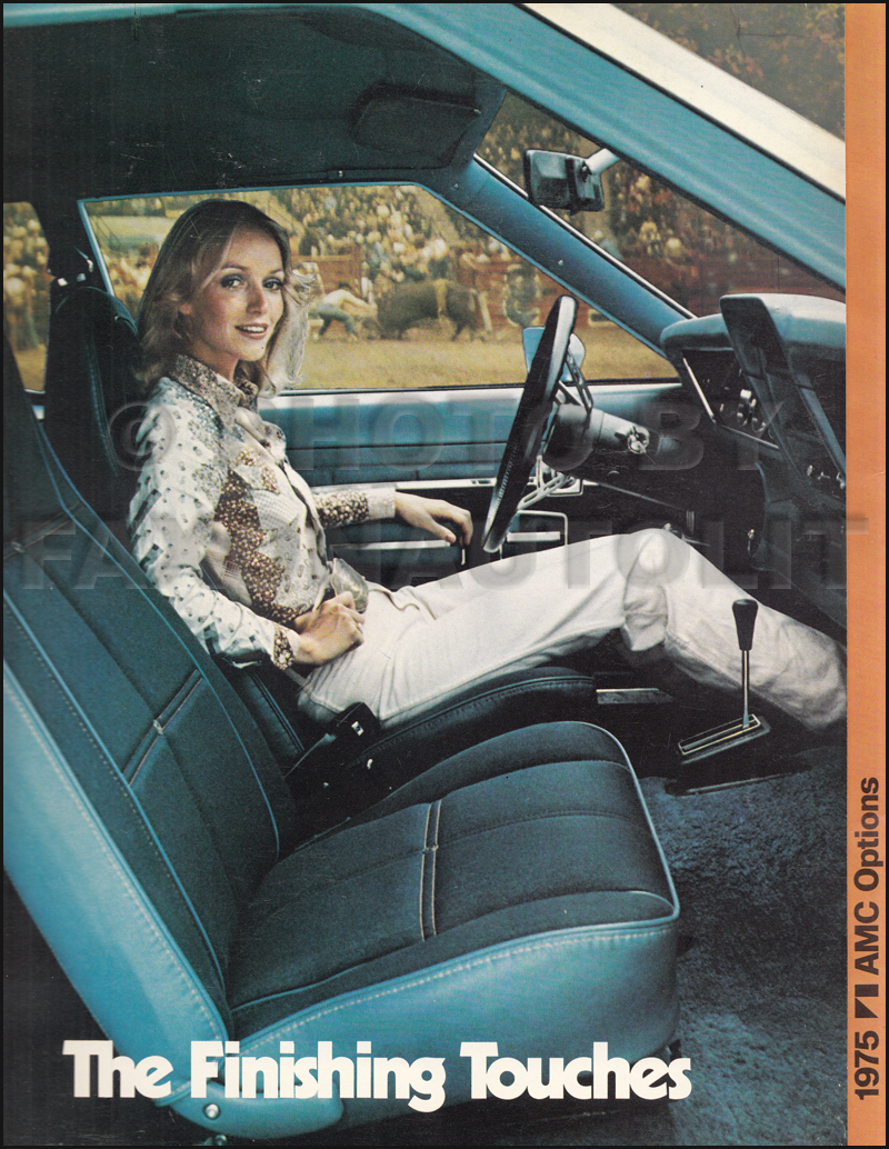 1975 AMC Color & Upholstery Dealer Album/Data Book Original