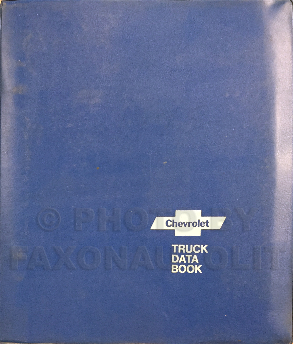 1975 Chevrolet Truck Data Book Dealer Album Original Light, Medium, and Heavy Trucks