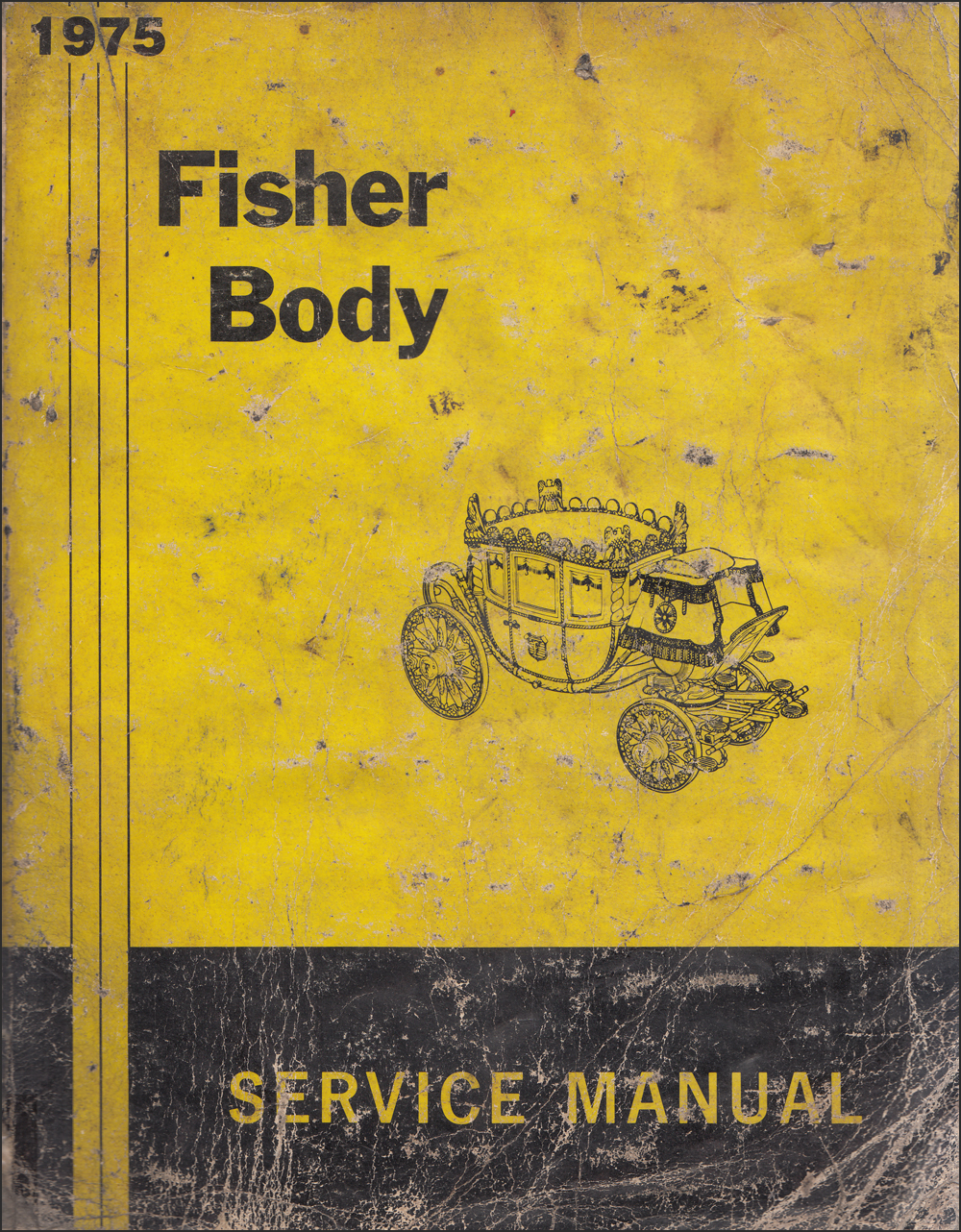 1975 Pontiac Body Repair Shop Manual Original
