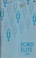 1975 Ford Elite Owner's Manual Original