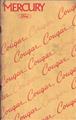 1975 Mercury Cougar Owner's Manual Original