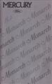 1975 Mercury Monarch Owner's Manual Original