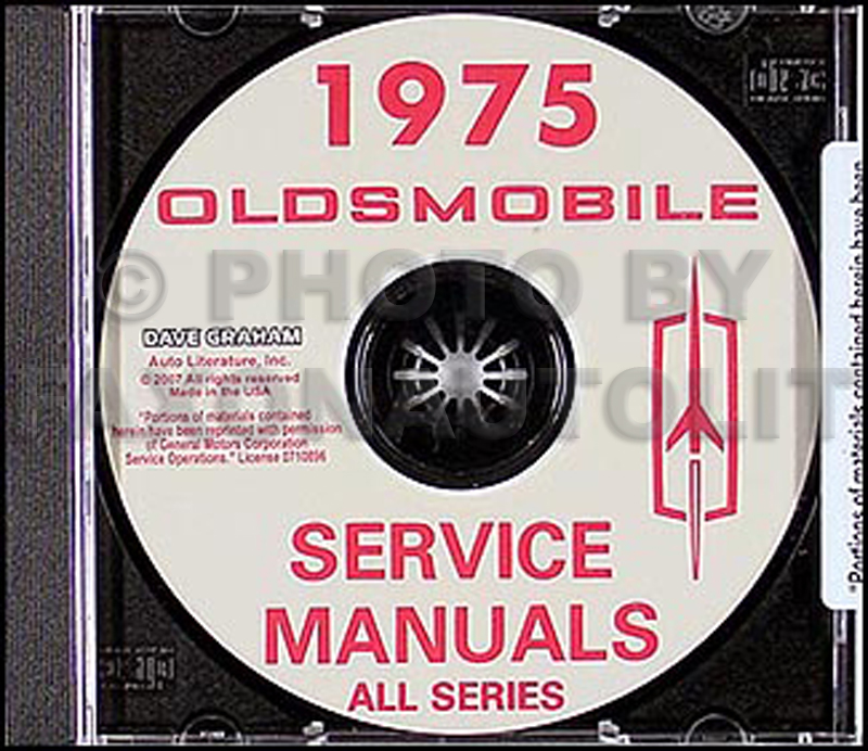 1975 Oldsmobile CD-ROM Shop Manual 