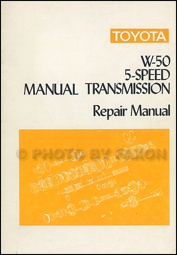 1974-1981 Toyota W-50 5 Speed Manual Transmission Repair Manual Supra Celica Corona