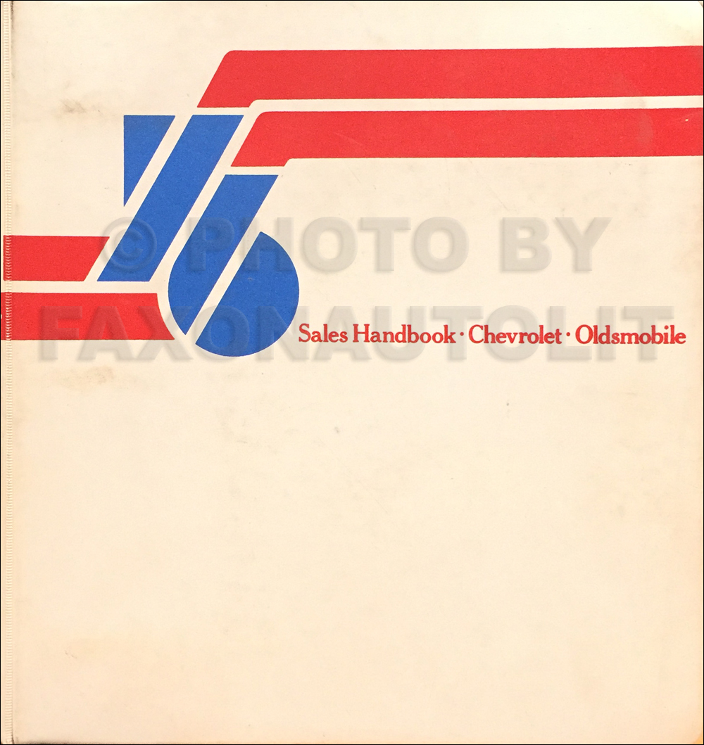1976 Oldsmobile Chevrolet Color & Upholstery Dealer Album/Data Book Original CANADIAN