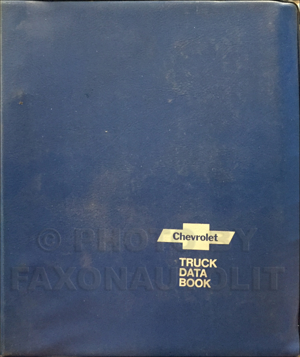 1976 Chevrolet Truck Data Book Original