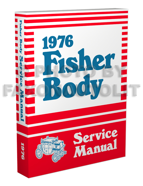 1976 Buick Body Repair Shop Manual Reprint