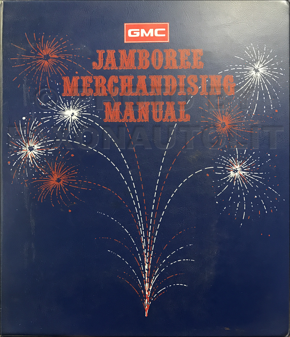 1976 GMC Jamboree Dealer Advertising Planner Original