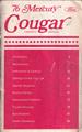 1976 Mercury Cougar Owner's Manual Original