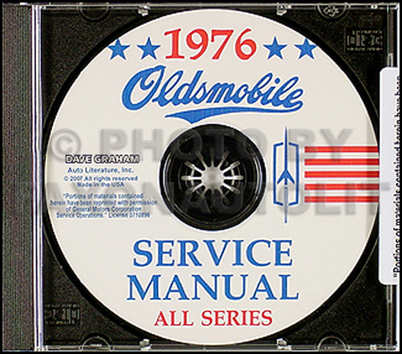 1976 Oldsmobile CD-ROM Shop Manual 