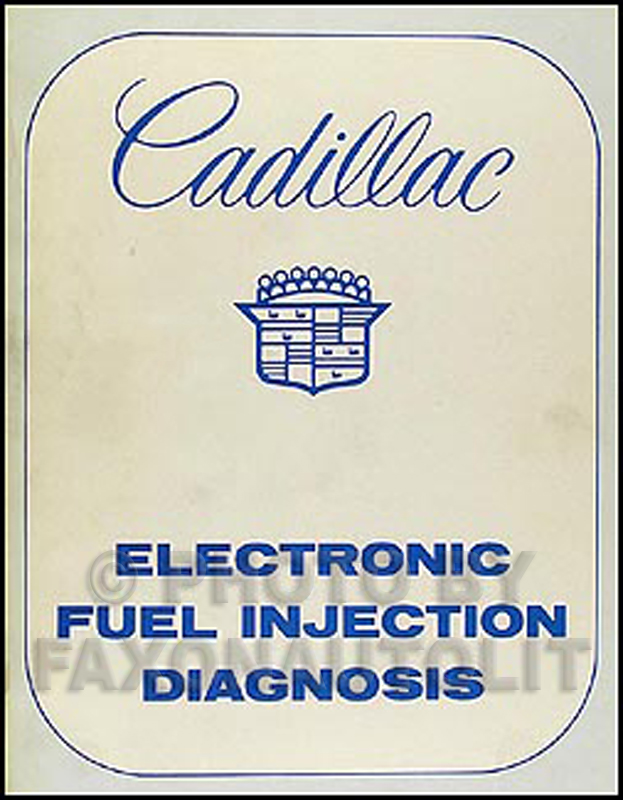 1976-1978 Cadillac Electronic Fuel Injection Diagnosis Manual Original
