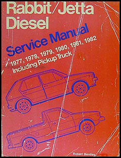 1977-1982 VW Rabbit, Jetta Bentley Repair Manual 
