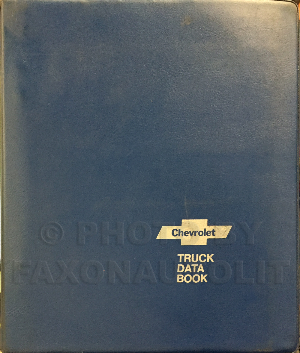 1977 Chevrolet Truck Data Book Dealer Album Original Light, Medium, and Heavy Trucks