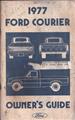1977 Ford Courier Owner's Manual Original