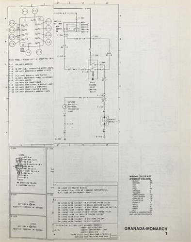 1977 Ford and Mercury Foldout Wiring Diagrams Original - Select your model from the list