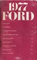 1977 Ford LTD and Custom 500 Owner's Manual Original