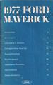 1977 Ford Maverick Owner's Manual Original