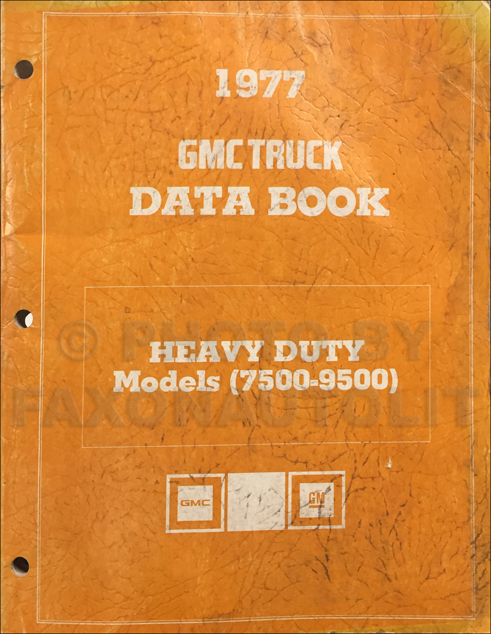 1977 GMC Heavy Duty Data Book Original
