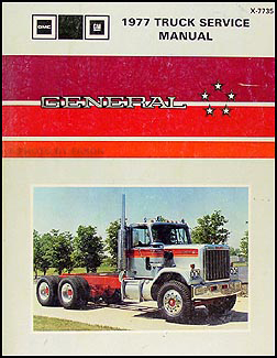 1977 GMC General Shop Manual Original 9005-9502, M, N 
