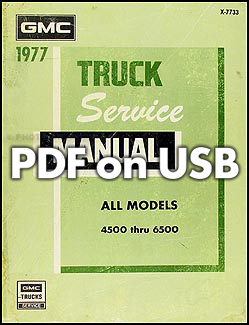 1977-1979 GMC Truck 4500-9500 Shop Manuals on CD-ROM