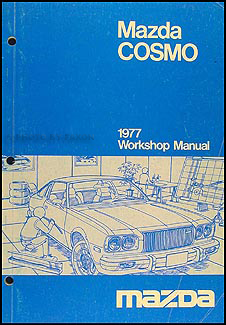 1977 Mazda Cosmo Repair Manual Original 