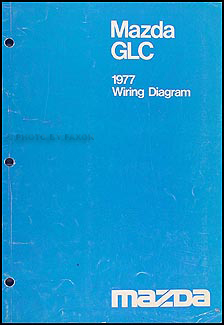 1977 Mazda GLC Original Wiring Diagram 