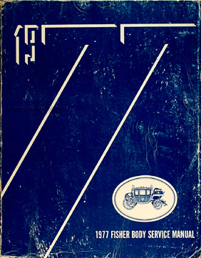 1977 Pontiac Body Repair Shop Manual Original